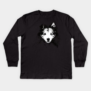 Shetland Sheepdog - Sheltie Christmas Gifts Kids Long Sleeve T-Shirt